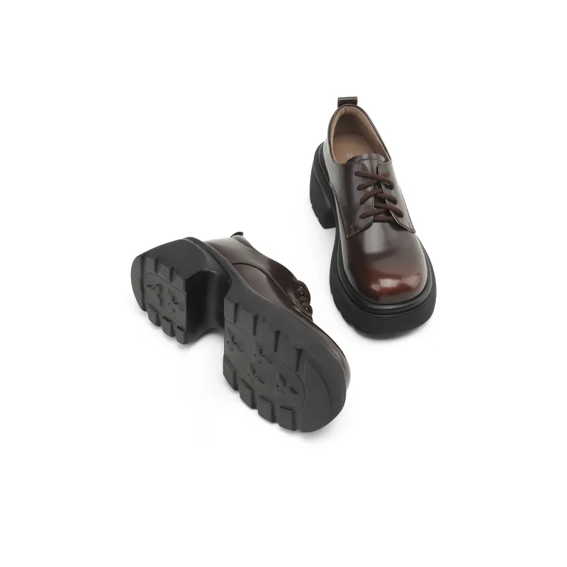 DAPHNE Loafers Women's Black/Brown-8