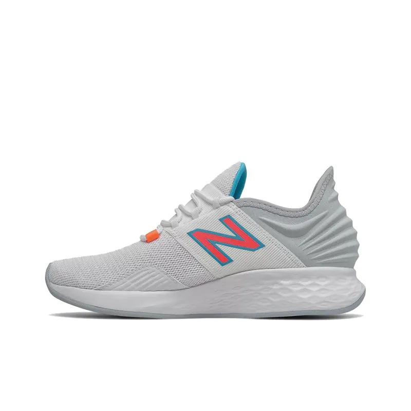 New Balance Fresh Foam Roav White Vivid Coral Women's-0