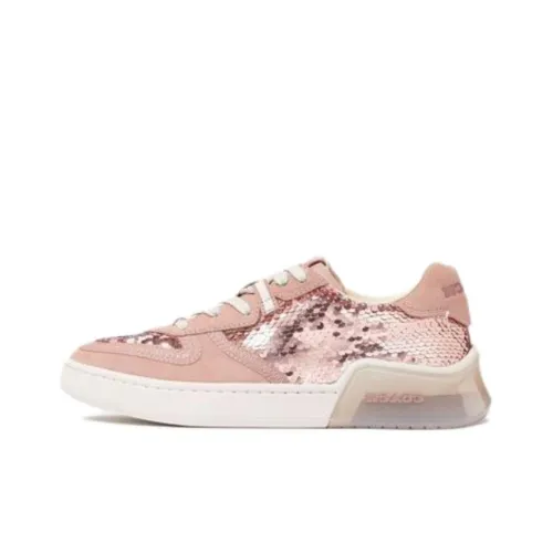 COACH Low Top Casual Shoes Women's Pink