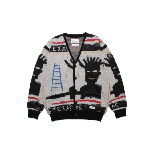 Jean-michel Basquiat WACKO MARIA X Jean-Michel Basquiat Knitwear Men White