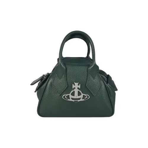 Vivienne Westwood Recycled Polyurethane Shoulder Bag Crossbody Bag Handbag Regular Women's Green