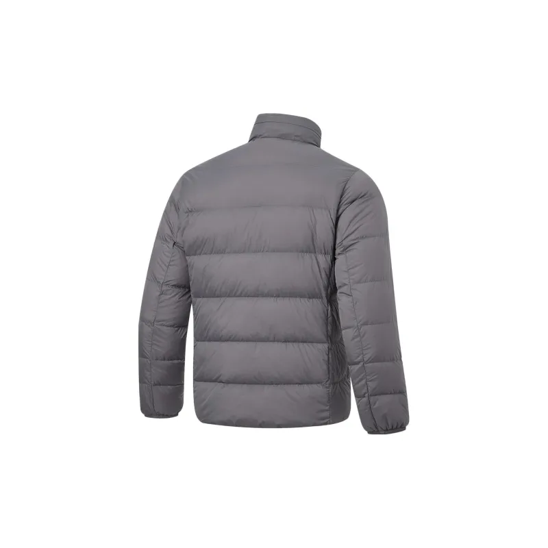 LiNing Fitness Series Down Jacket Men's Smoke Ink Gray-1