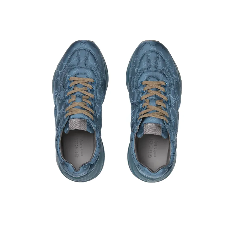GUCCI Gg Rhyton 'Blue Monogram'-3
