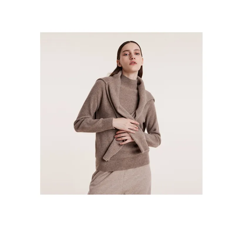 GOELIA Sweaters Women's 91W Dark Apricot-0