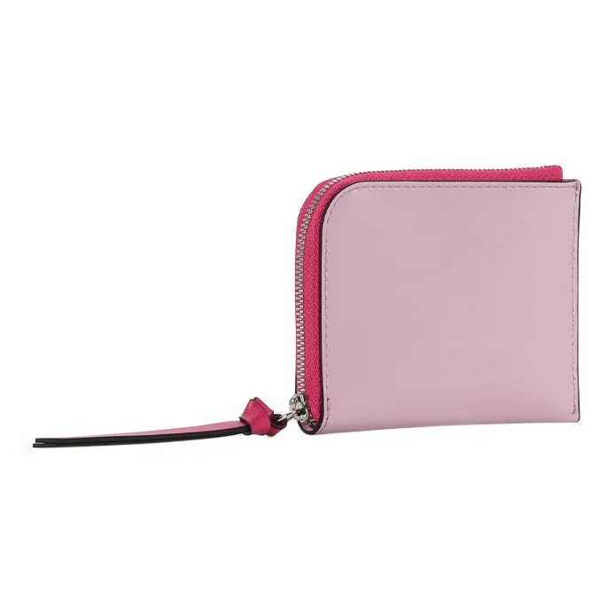 GANNI 3D-logo Zipped Wallet-1