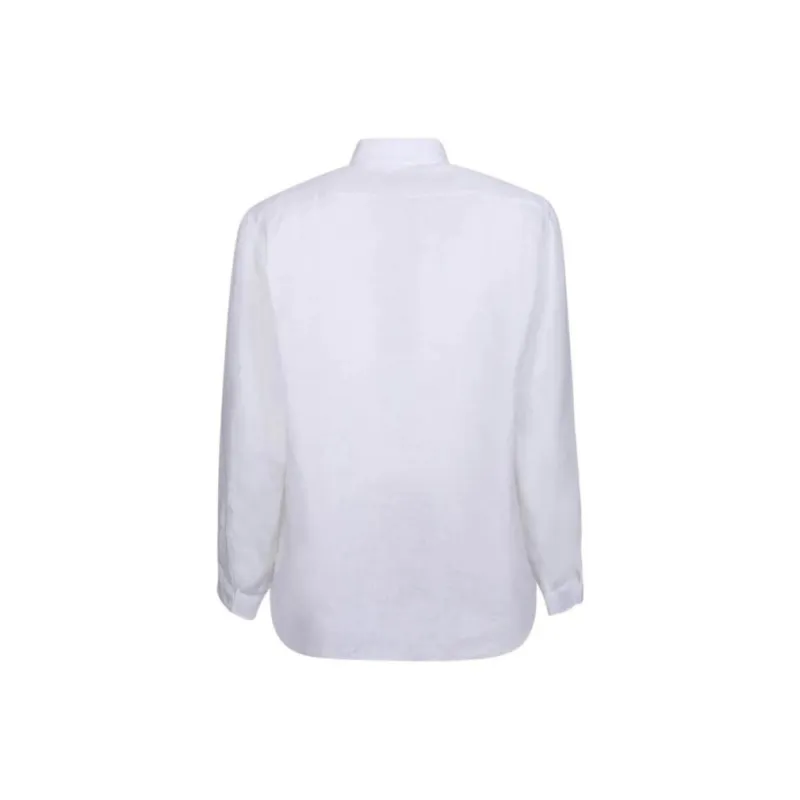 LARDINI Linen Long sleeve Shirt-1