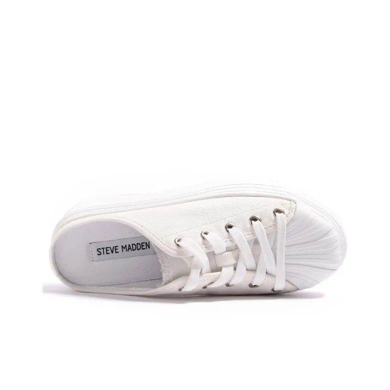STEVE MADDEN Low-Top Canvas Shoes Women's-8