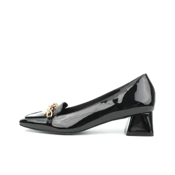 RANDA Cotton Casual Single Shoes 4cm Women's
