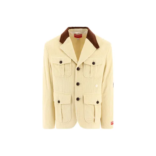 KENZO Jackets Men Beige