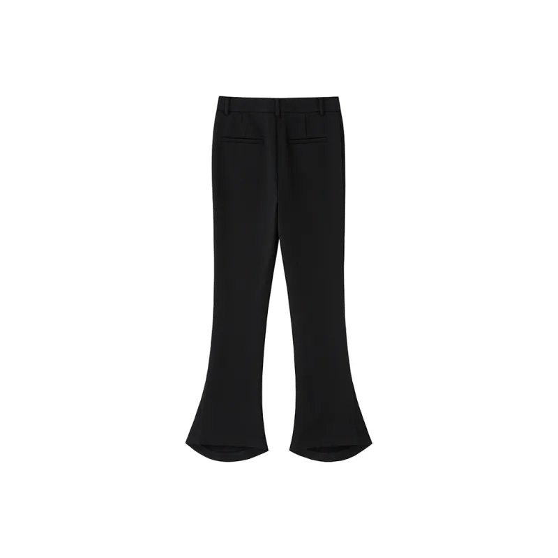 Luqingyi Casual Pants Women's Black-1
