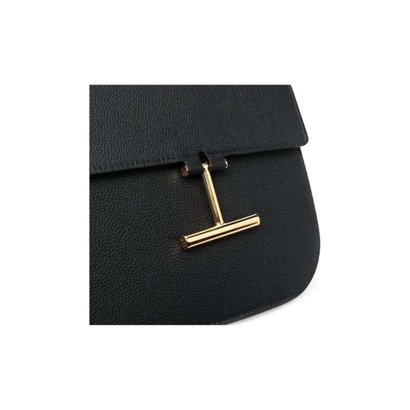TOM FORD Calfskin Shoulder Bag Crossbody Bag Mini Women's Black-2