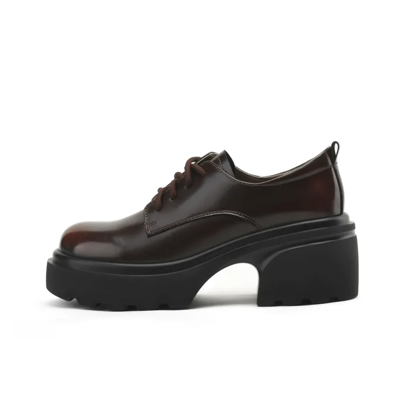DAPHNE Loafers Women's Black/Brown-6