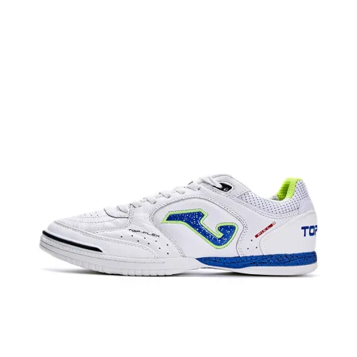 Joma IC/IN Anti Slip Wear Resistant Soccer Shoes Men's White