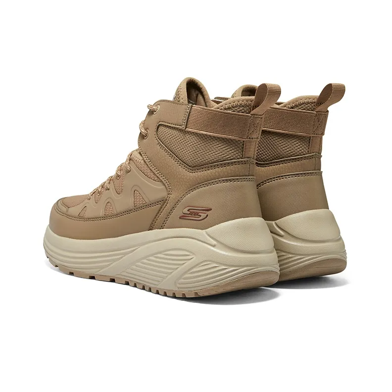 Skechers Bob's Abrasion Resistant Mid Top Casual Shoes Men's Chestnut-4