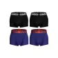 4 Pack (Black *2+Dark Purple *2)