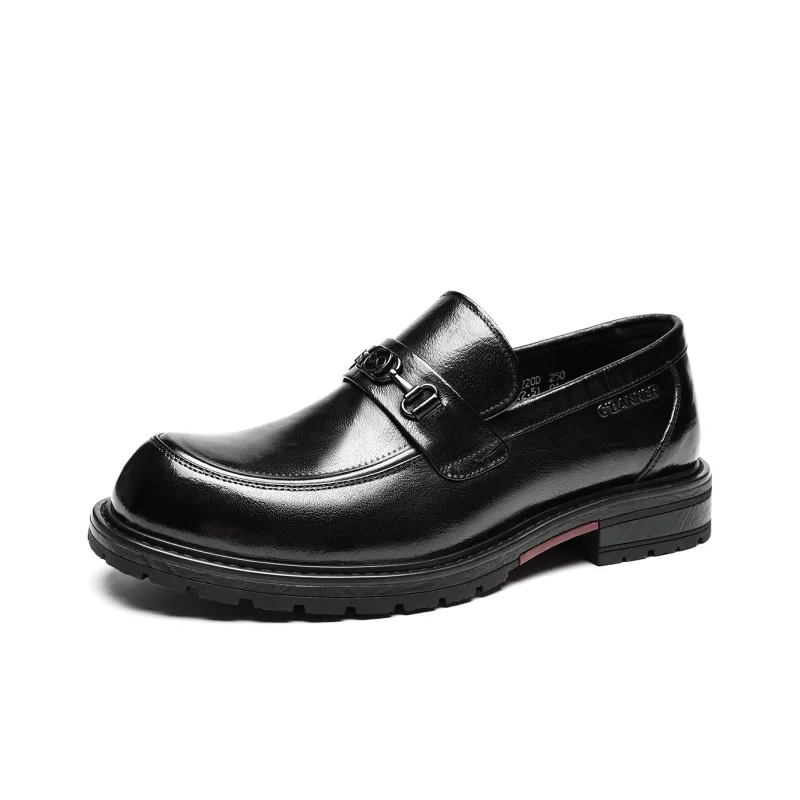 C°BANNER Loafers 4cm Men's Black-1