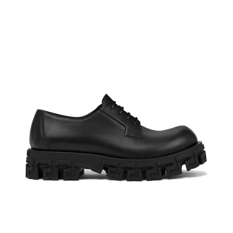 VERSACE Greca Portico Derby Shoes-1