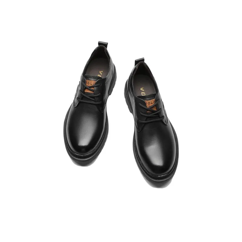 VOLO Dress Shoes Men Low Top Black/Gray-3