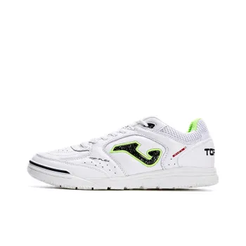 Joma IC/IN Cushioning Anti Slip And Wear Resistant Soccer Shoes Men's White