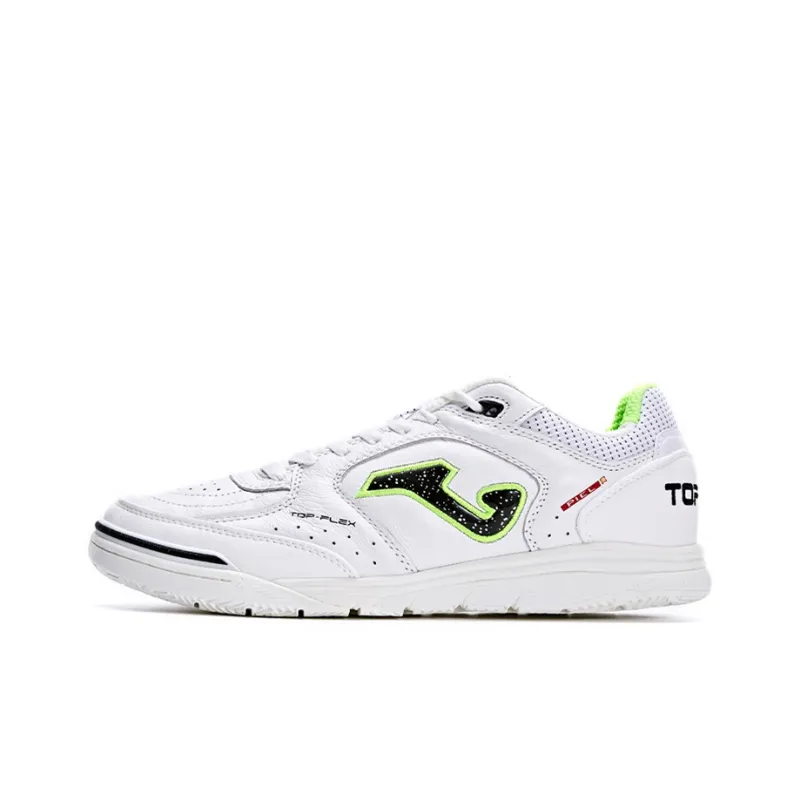 Joma IC/IN Cushioning Anti Slip And Wear Resistant Soccer Shoes Men's White-0