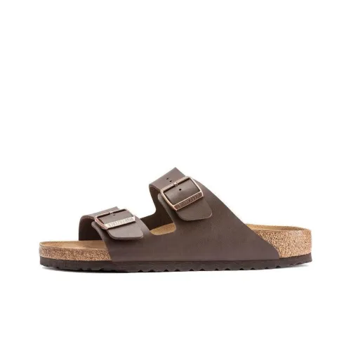 Birkenstock Arizona Birko Flor 'Dark Brown'