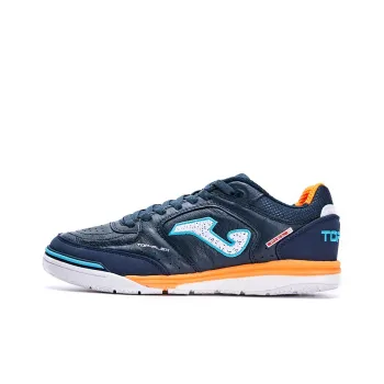 Joma IC/IN Anti Slip Wear Resistant Soccer Shoes Men's Navy Blue