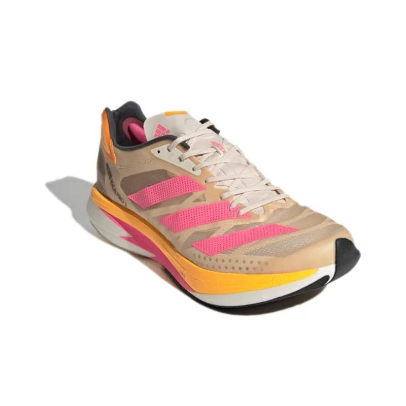 Adidas Adizero Adios Pro 2 Halo Ivory Pink Solar Gold-2