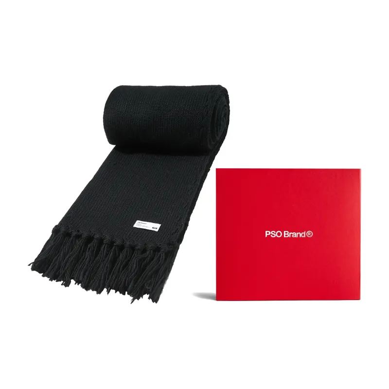 PSO Brand Knit Scarves Unisex-8