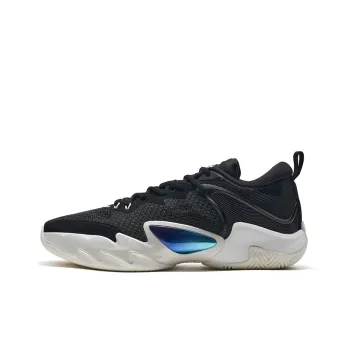 XTEP Against The Sky Generation Basketball Shoes Men Low Top Black/Sail White
