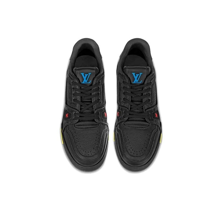 LOUIS VUITTON Trainer 'Black Leather'-2