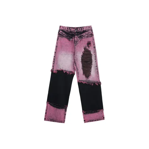 VANN VALRENCÉ Jeans Unisex Berry Purple