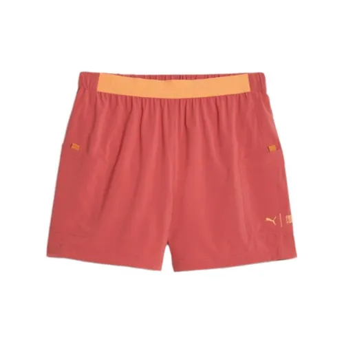 PUMA MILES 5 RUNNING Casual Shorts Men Red