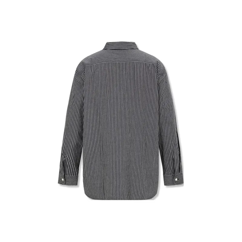 Levis Shirts Men Black White Stripes Multicolor-1