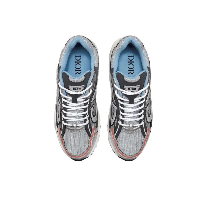 DIOR B30 Silver Dark Grey-3