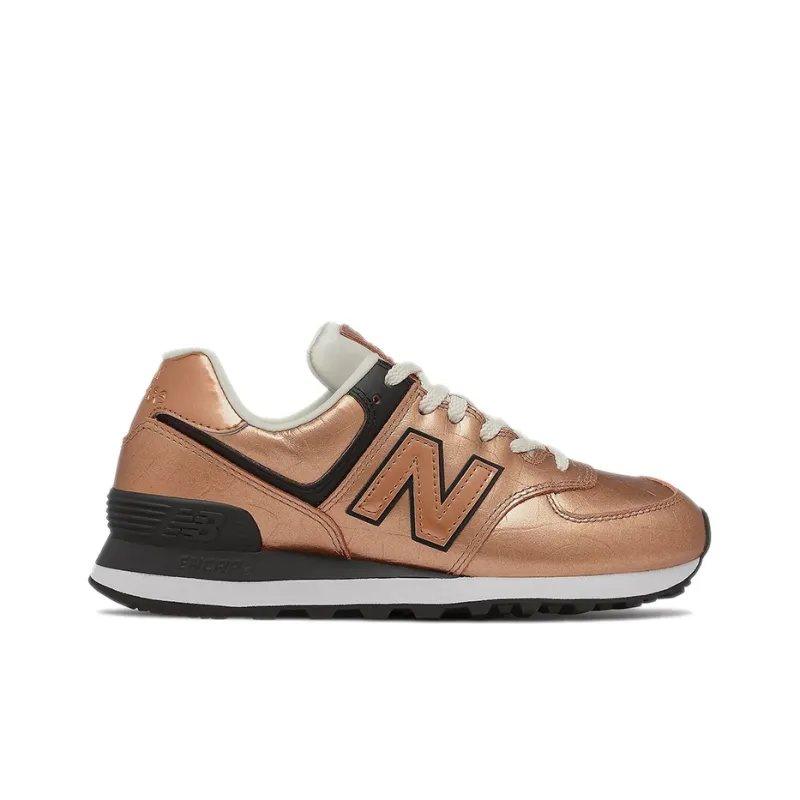 New Balance 574 Bronze Black Women's-1