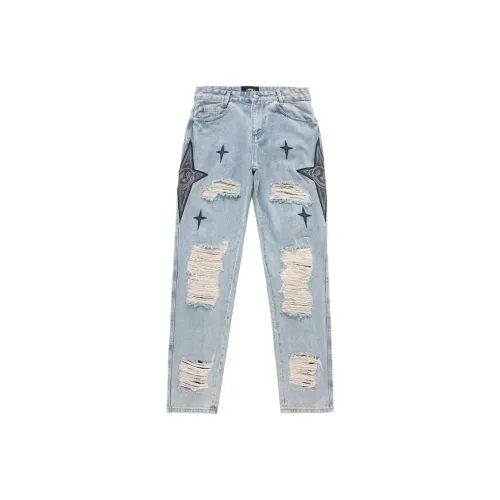 PFR AND Jeans Men Gray Blue