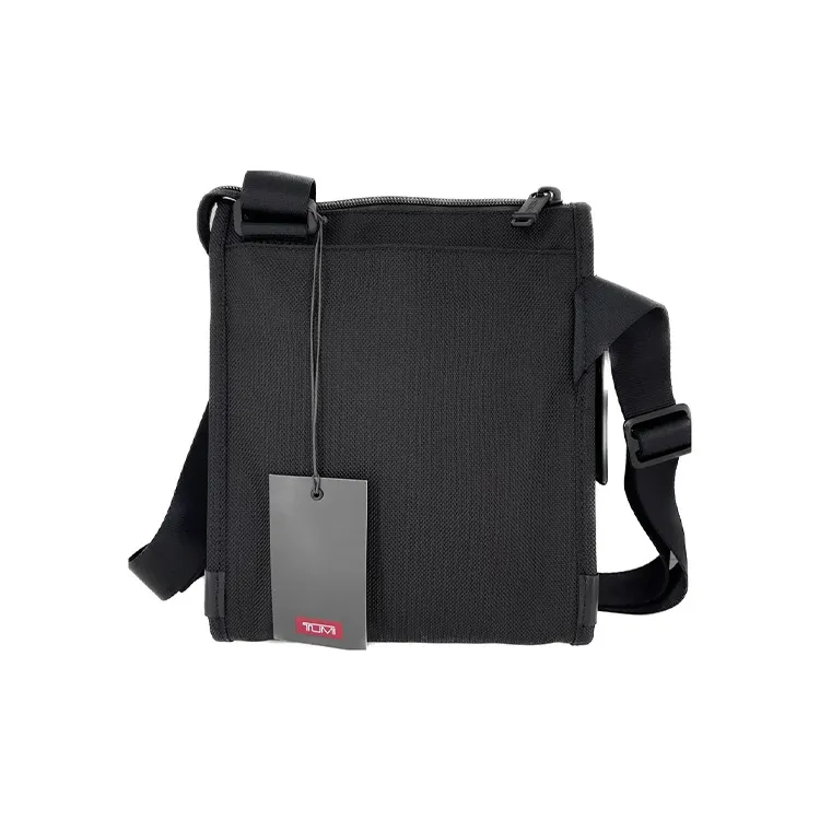 TUMI Ballistic Nylon Messenger Bag, Shoulder Bag, Crossbody Bag Small Size Men's Black-2