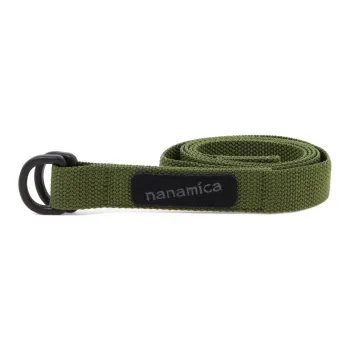 Nanamica Belt Men's Green Width 2.5cm