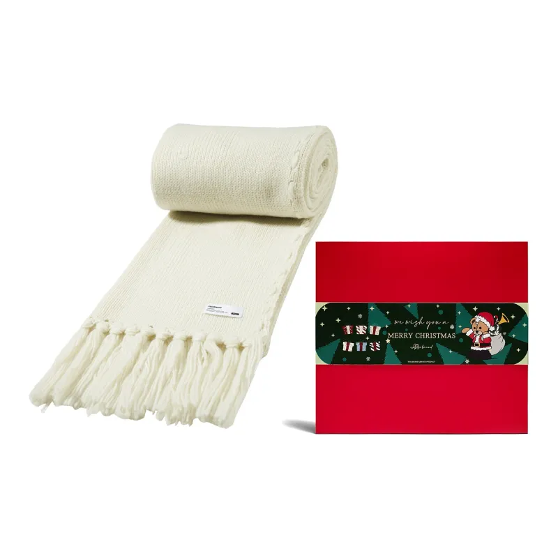 PSO Brand Knit Scarves Unisex-5
