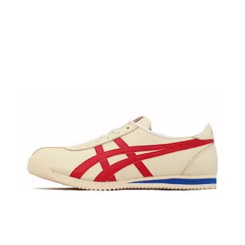 Onitsuka Tiger Corsair Memorial Wear-Resistant Low-Top Casual Shoes Unisex White Red Blue