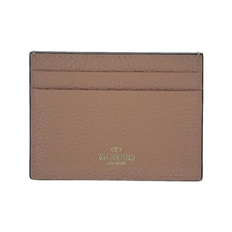 Valentino Leather Wallet Regular Women's Light Brown-2