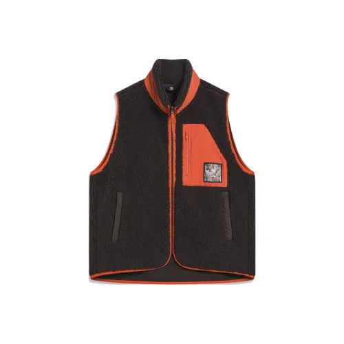 LINING Badfive Vests Men Charcoal Brown