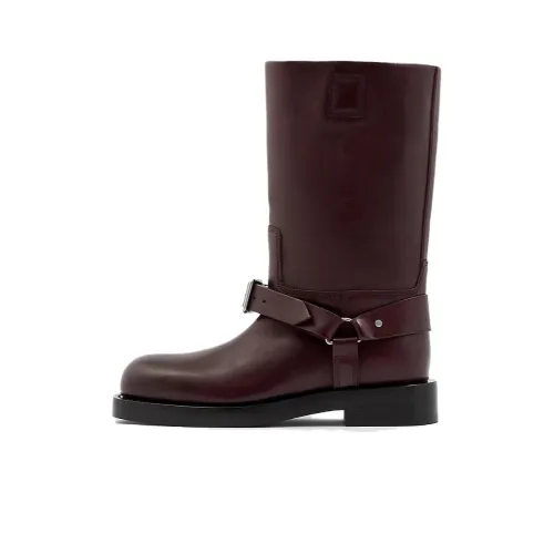 Burberry Ankle Boots Men Brown