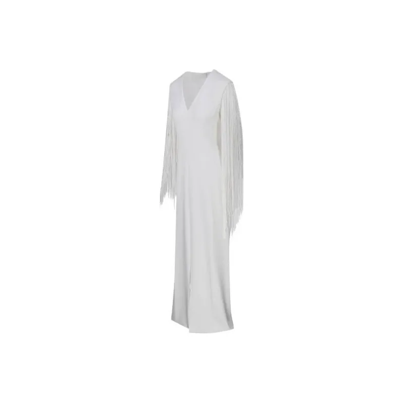 MaxMara Long Sleeved Dress Women's White-2