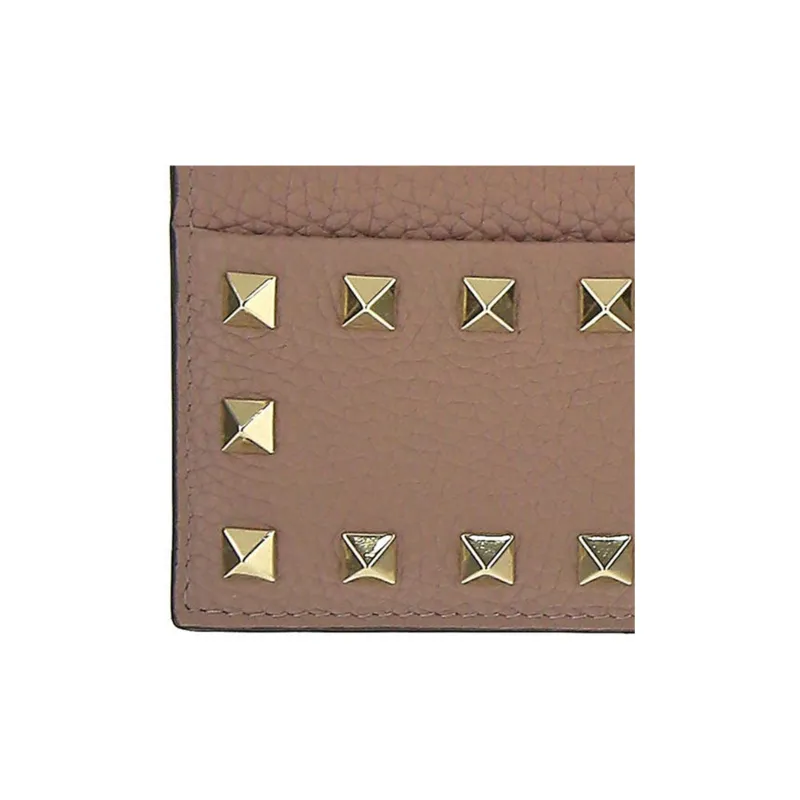 Valentino Leather Wallet Regular Women's Light Brown-3