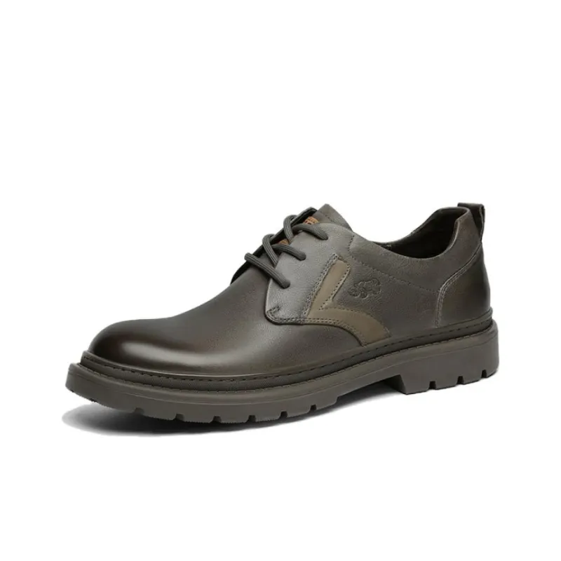 VOLO Dress Shoes Men Low Top Black/Gray-6