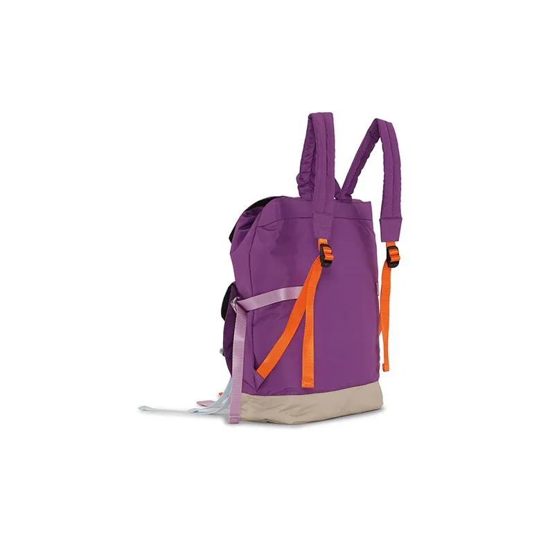 GANNI Recycled Polyester Backpack Regular Women's Purple-1
