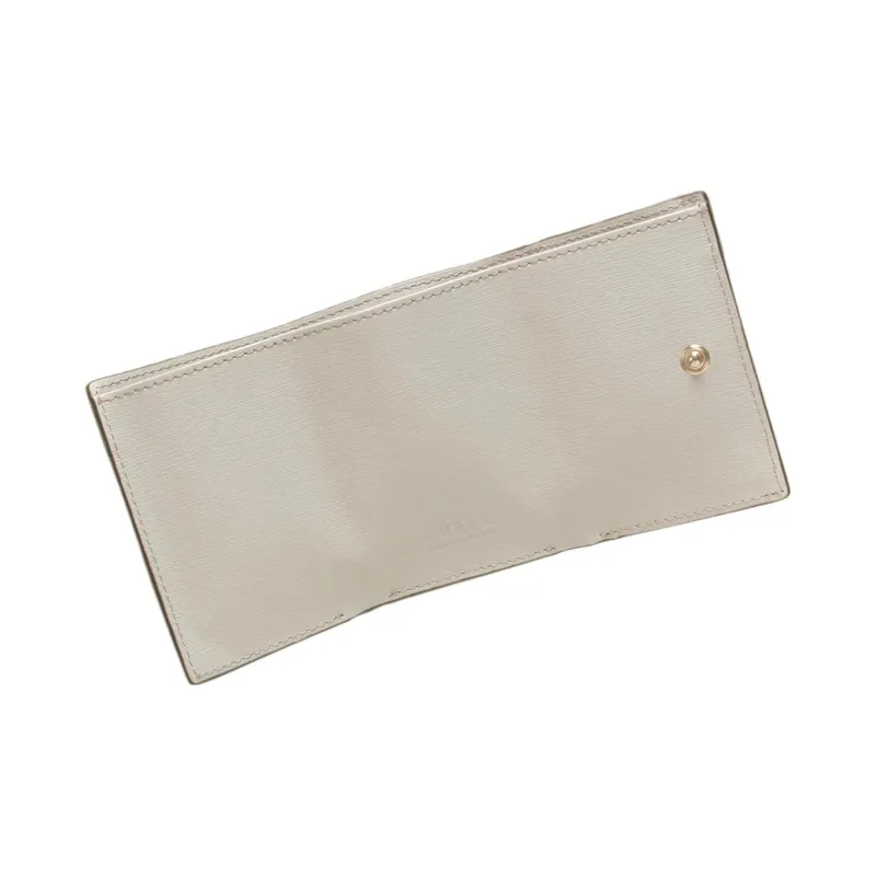 Furla Split Cow Leather, Cow Leather Wallet Small Size Women's Pink Purple-2