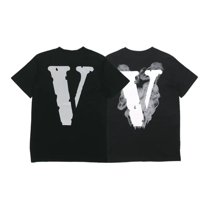 VLONE Big Logo Series T Shirt Unisex 2 Pack Black-1