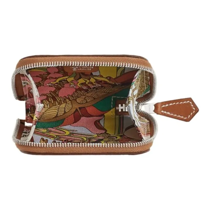 HERMES Silk'In Coin Purses-1
